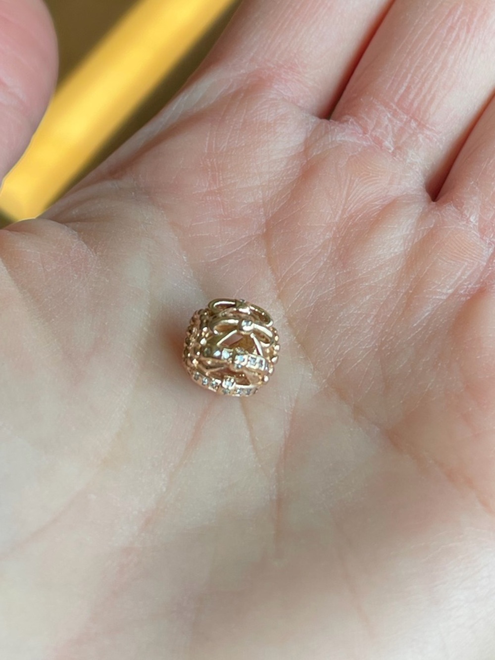 Pandora Rose Gold Bow Charm